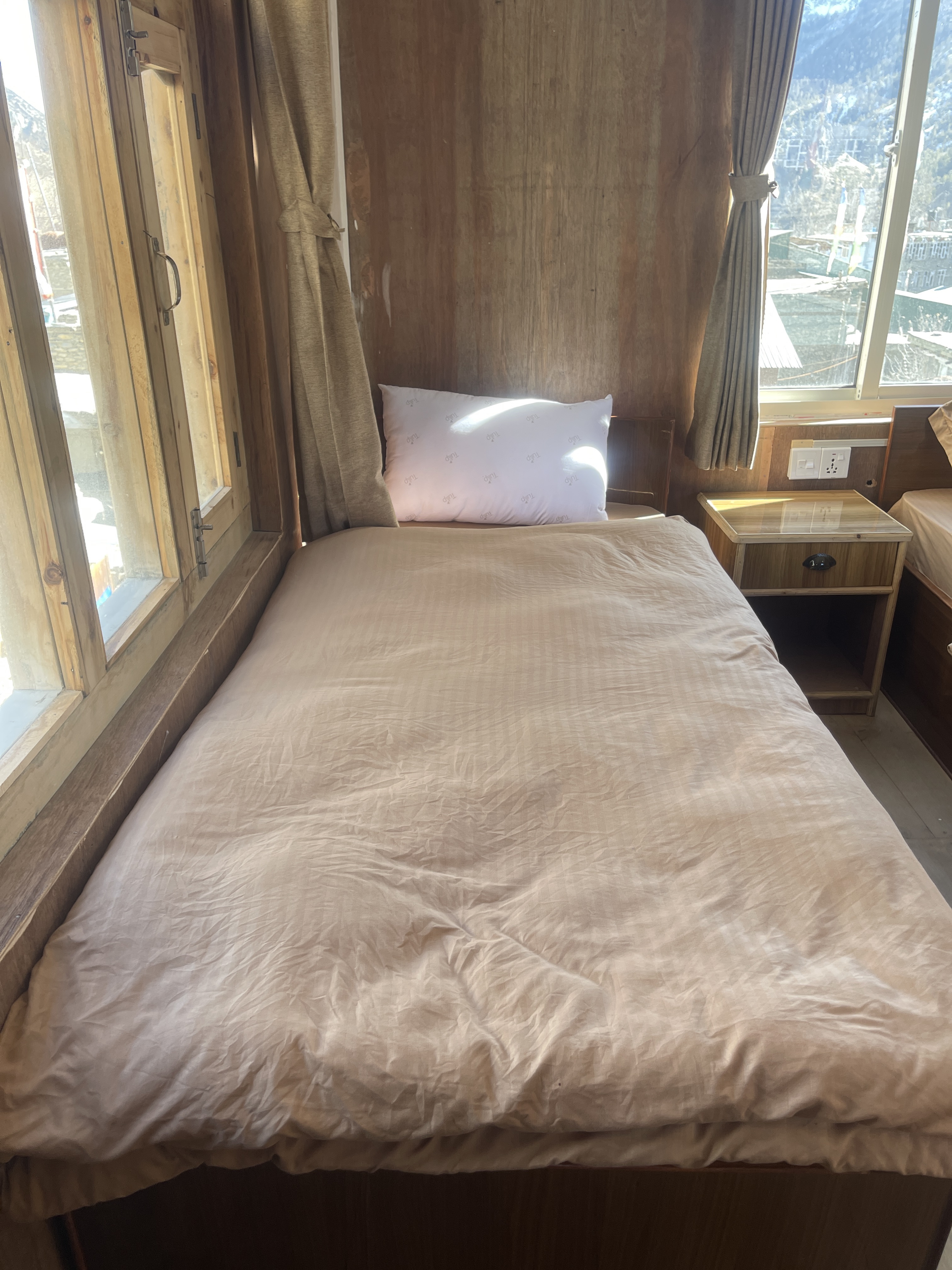 Hotel Room View On Nepal Treks